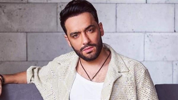 رامي جمال أثناء الترويج لألبومه الجديد "مطر ودموع"