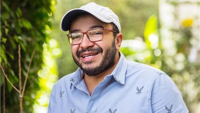 الفنان حسام داغر خلال تصريحاته عن موعد زفافه وأحدث أعماله الفنية
