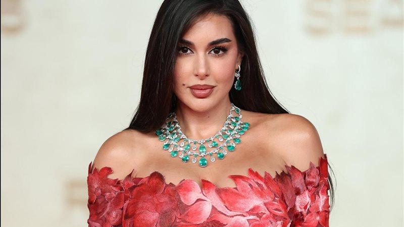 ياسمين صبري أثناء مشاركتها في مهرجان البحر الأحمر السينمائي الدولي في جدة، معلقًا على سعادتها بأداء العمرة ومتابعة فعاليات المهرجان