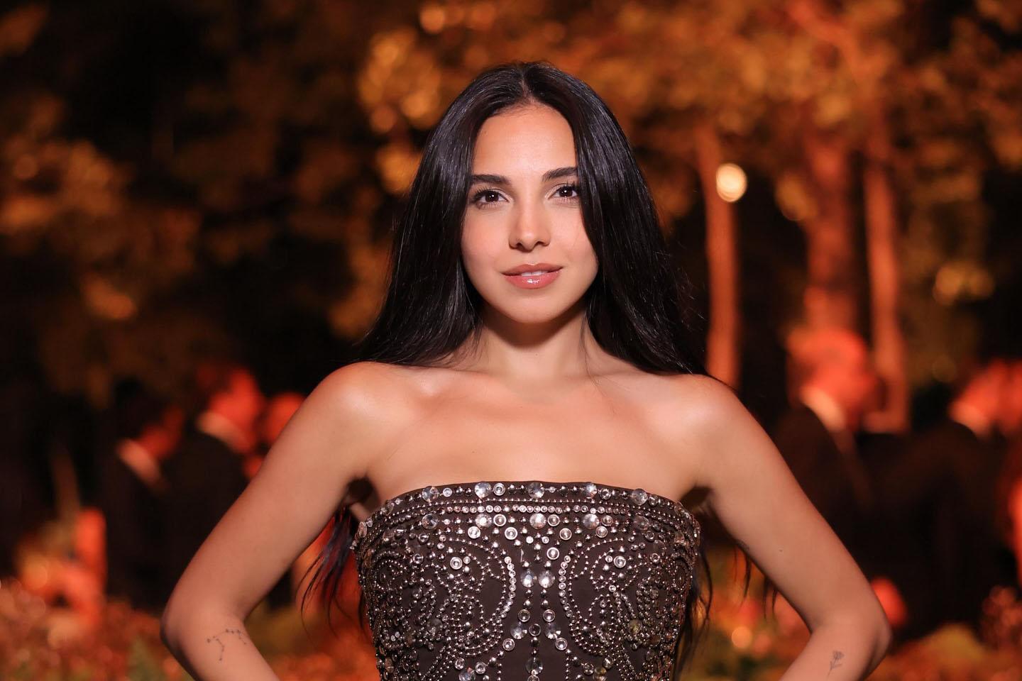 هدى المفتي أثناء تصوير مسلسل «80 باكو»