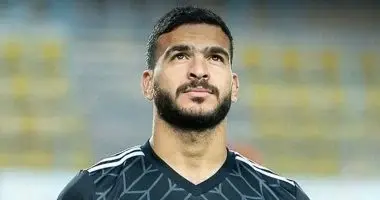 حامد حمدان لاعب وسط بتروجيت في تدريبات الفريق