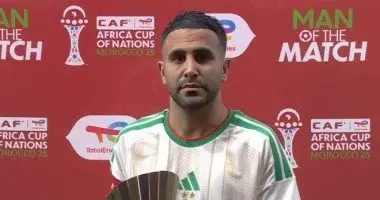 رياض محرز قائد الجزائر يسجل هدفين ويقود منتخب بلاده للفوز على السودان في أمم أفريقيا 2025
