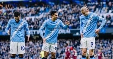 مانشستر سيتي ضد وست هام في الدوري الإنجليزي