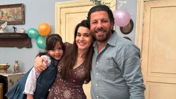 لبنى عزت وإياد نصار في مسلسل أصحاب الأرض خلال موسم رمضان 2026