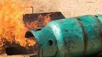 إصابة طفلة بعد سقوط أسطوانة بوتاجاز من شرفة منزل