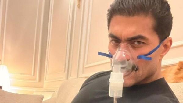 خالد سليم على جهاز تنفس يثير قلق جمهوره قبل موسم رمضان 2026