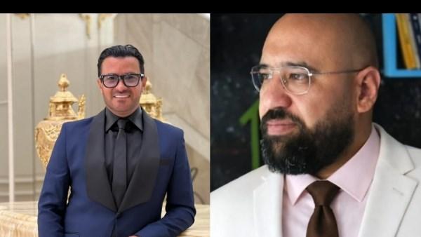 محمد سمير مبروك ومحمد رجب من كواليس مسلسل قطر صغنطوط في رمضان