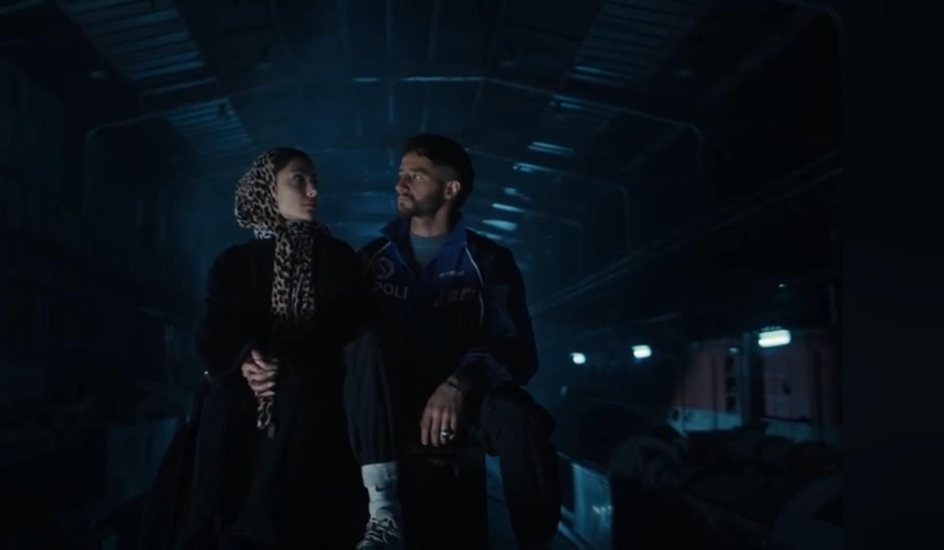 أحمد عبد الحميد ونهى عابدين في مشهد من مسلسل سوا سوا الحلقة الرابعة