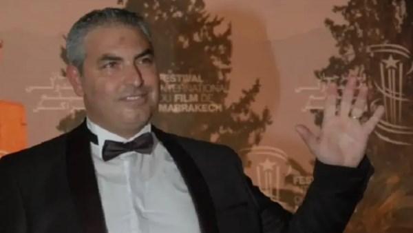 المخرج المغربي محمد عهد بنسودة خلال أحد المهرجانات السينمائية