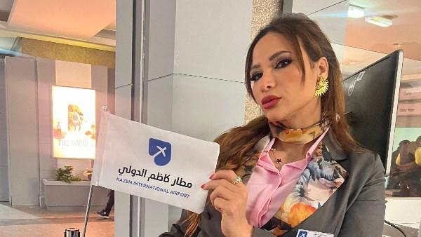 غادة طلعت في كواليس تصوير مسلسل السوق الحرة بشخصية زيزي