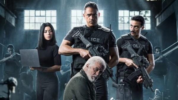 أمير كرارة وشريف منير في كواليس تصوير مسلسل «رأس الأفعى