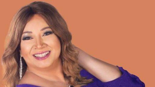 الفنانة إنتصار والفنان مدحت صالح أثناء تسجيل مسلسل "صايم ولا نايم"