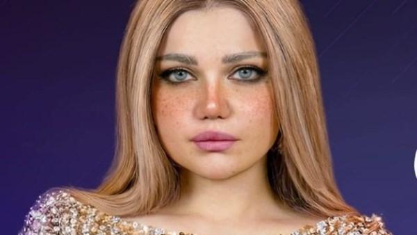 ياسمين الخطيب بفستان سواريه فخم على بوستر برنامج ورا الشمس