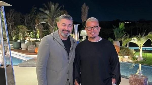 عمرو دياب وياسر جلال في حفل سحور مع إشادة بمسلسل كلهم بيحبوا مودي