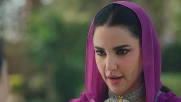 مشهد مواجهة بين درة وغريمتها في مسلسل علي كلاي الحلقة السادسة