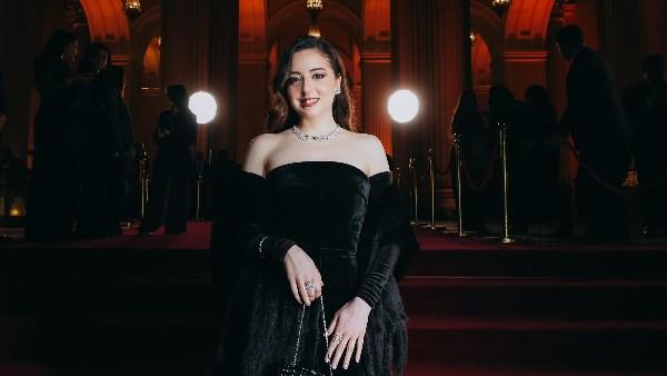 سارة نور في البرومو الأول لمسلسل «درش» أثناء حضور حفل «رمضان بريميير»