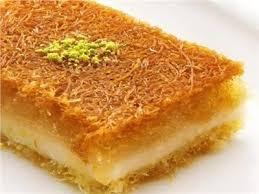 كنافة صحية بالمانجو وكريمة منخفضة السعرات