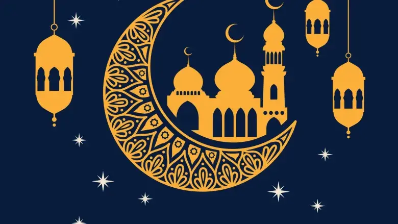 فانوس رمضان وأجواء الإفطار وصلاة التراويح في المسجد