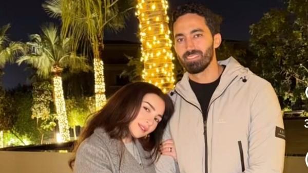 مي عز الدين تتلقى رسالة رومانسية من زوجها أحمد تيمور في عيد ميلادها