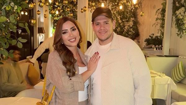نسرين طافش تحتفل بعيد ميلاد زوجها برسالة رومانسية عبر إنستجرام