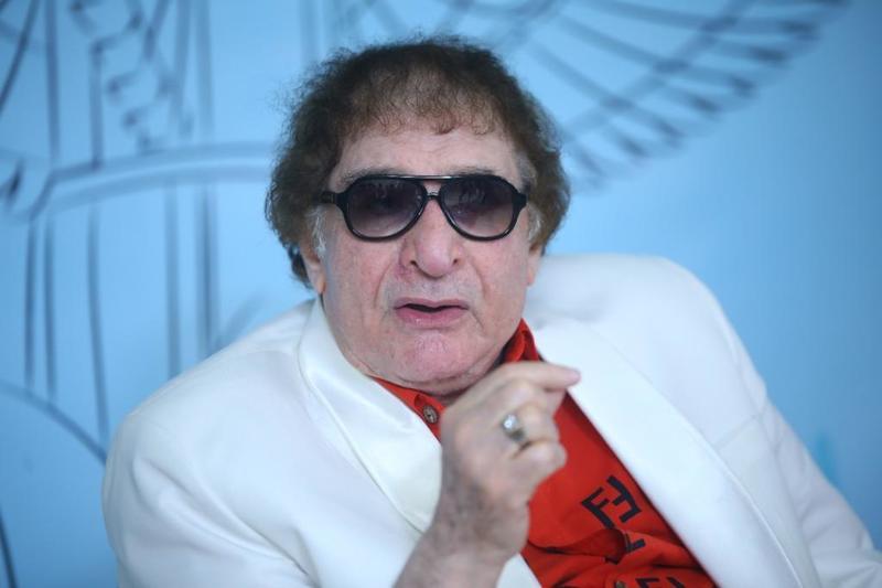 الفنان محيي إسماعيل في دار إقامة كبار الفنانين بمدينة السادس من أكتوبر