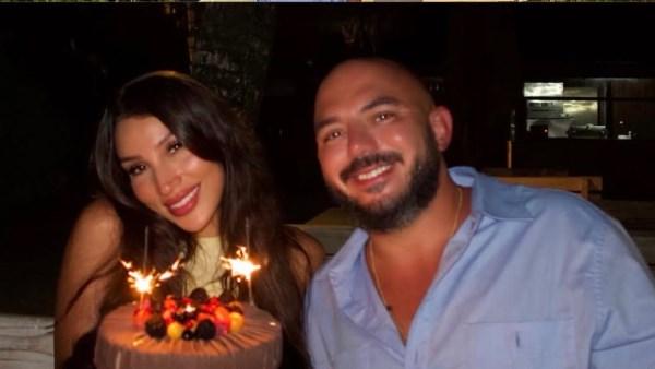 محمود العسيلي يحتفل بعيد ميلاد زوجته ويعبر عن حبه لها
