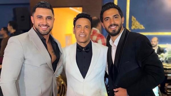 سعد الصغير مع أبنائه ويستعد لمسلسل جزائري-مصري جديد