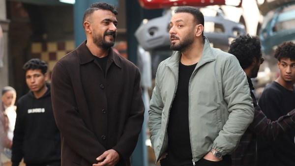 محمد أحمد ماهر في تصوير مسلسل علي كلاي - شخصية غندور الملك