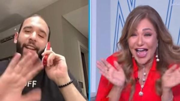 ليلى علوي تحتفل بعيد ميلاد ابنها خالد مع صور ذكريات قديمة