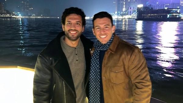 رامي رضوان يهنئ حسن الرداد بعيد ميلاده في صورة مليئة بالابتسامات والمحبة