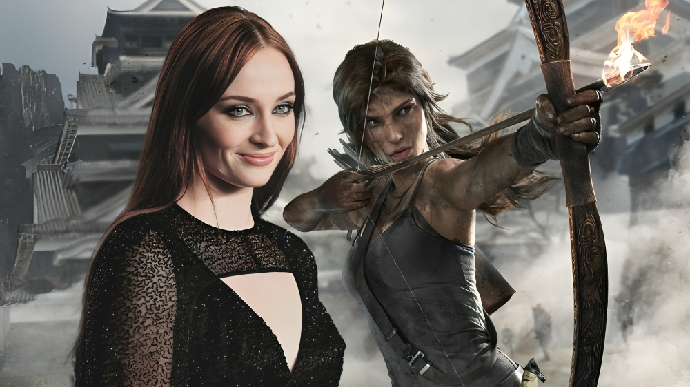 Sophie Turner Unveils First Stunning Look as Lara Croft in Tomb Raider ...