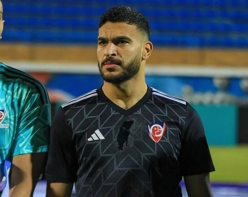 اللاعب حامد حمدان بقميص بتروجت