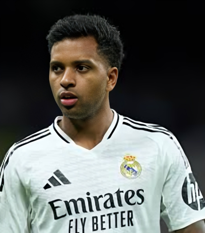 رودريجو بقميص ريال مدريد خلال مباراة في الدوري الإسباني