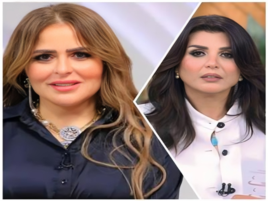 منى الشاذلي على شاشة البرنامج توضح الحقائق.