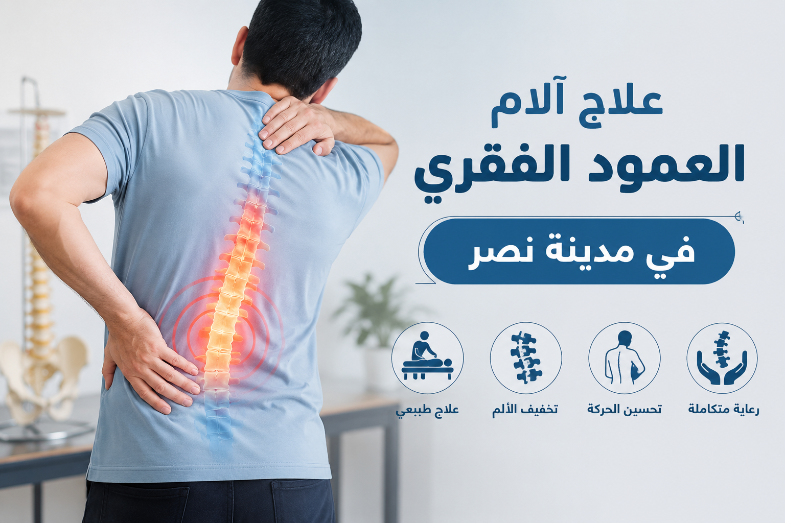 دكتور علاج آلام العمود الفقري في مدينة نصر