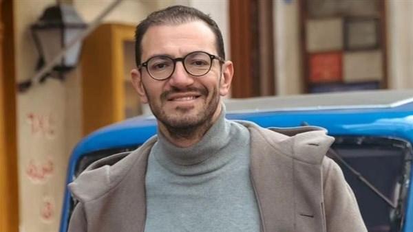 أحمد عز وصلاح الجهيني خلال التحضيرات لمسلسل الأمير الجديد