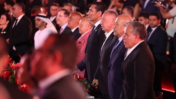 لقطات من حفل توقيع حقوق تسمية استاد الأهلي ورعاية كرة القدم بالنادي الأهلي