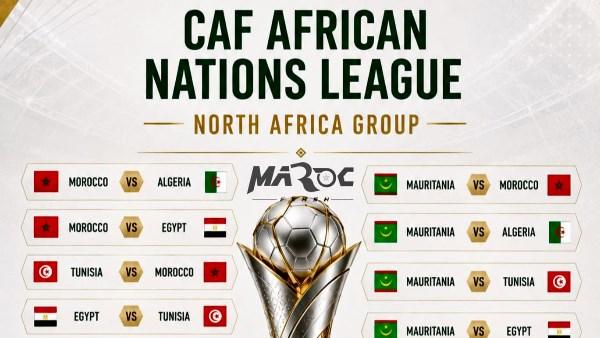 دوري الأمم الأفريقية الجديدة التي أطلقها الاتحاد الأفريقي لكرة القدم كاف لتطوير منافسات المنتخبات