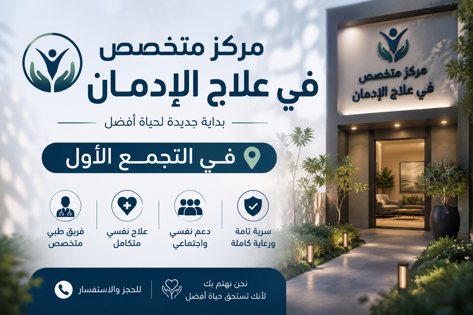 مركز لعلاج الإدمان في التجمع الأول