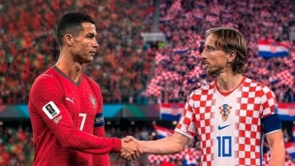 تشكيل منتخبي البرتغال وكرواتيا قبل انطلاق المواجهة المرتقبة في دور الـ32 من كأس العالم 2026 على ملعب تورنتو.