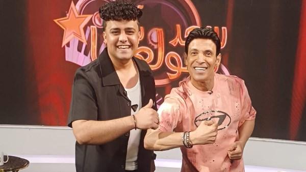 سعد الصغير يستضيف المطرب فكري البحراوي في برنامج سعد مولعها نار على قناة الشمس.