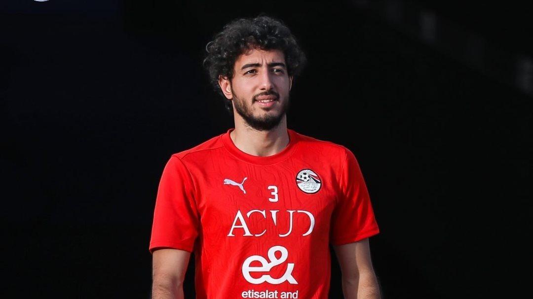 محمد هاني لاعب منتخب مصر خلال تصريحاته قبل مواجهة أستراليا في كأس العالم 2026 ضمن دور الـ32.