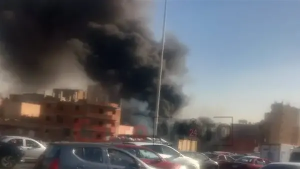 قوات الحماية المدنية تسيطر على حريق مخزن أخشاب في نزلة الكونيسة
