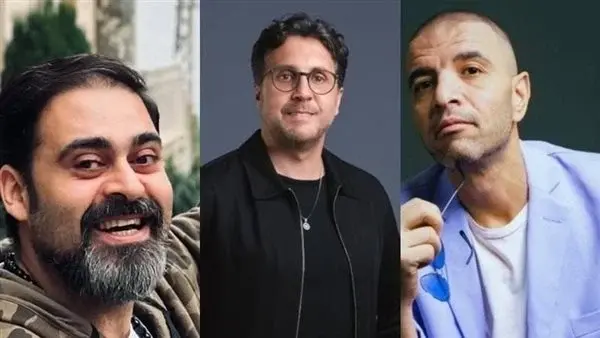 وليد عبد الغني وهشام ماجد وأحمد الرافعي