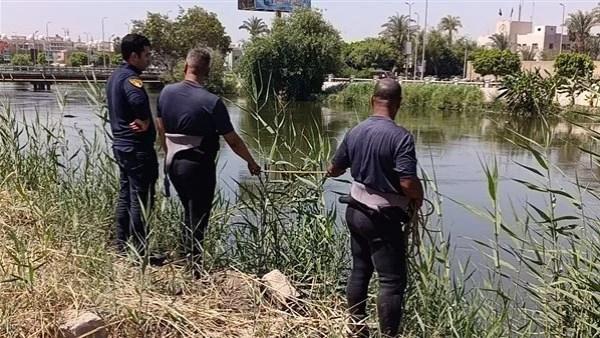 انتشال جثة غريق صورة أرشيفية