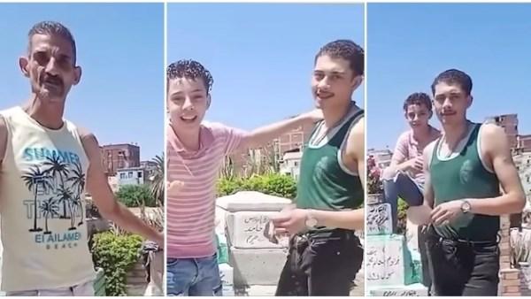 تهديد داخل المقابر