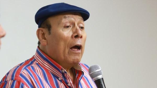الفنان أحمد ماهر خلال تكريمه في المهرجان القومي للمسرح المصري