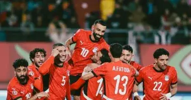 لاعبو منتخب مصر