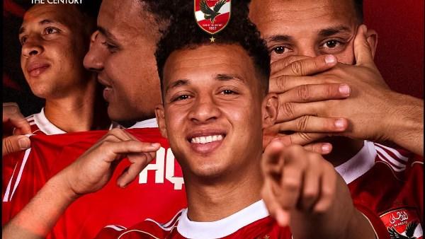 أقطاي عبد الله لاعب إنبي بعد إعلان انتقاله إلى النادي الأهلي خلال فترة الانتقالات الجديدة.