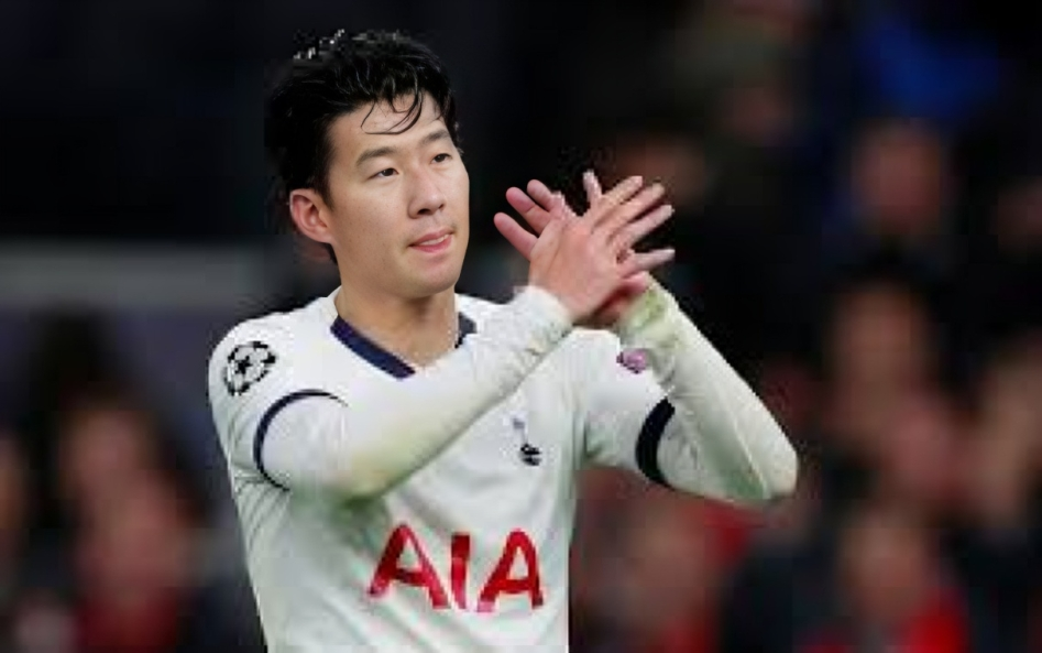 سون هيونج مين لاعب توتنهام.